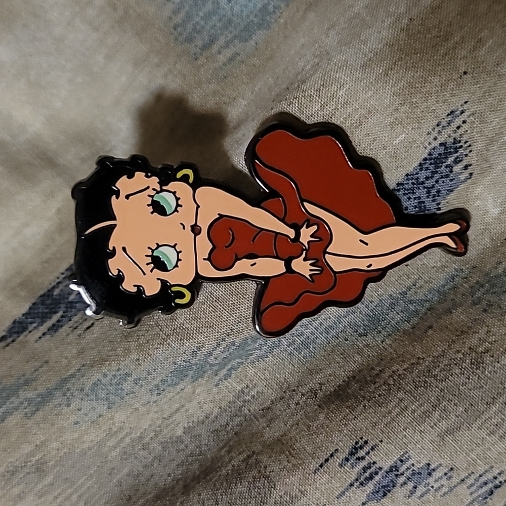 Betty Boop Metal Pin